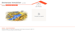 Desktop Screenshot of ammerseeimmobilien.de