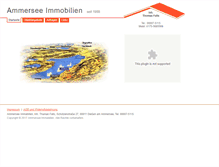 Tablet Screenshot of ammerseeimmobilien.de